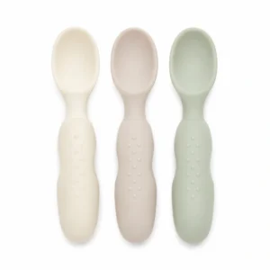 Set de 3 cucharas de transición ergonómicas